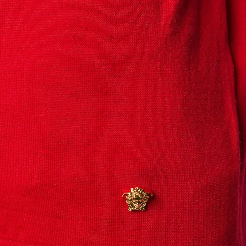 VERSACE Sweaters Women's Red-4