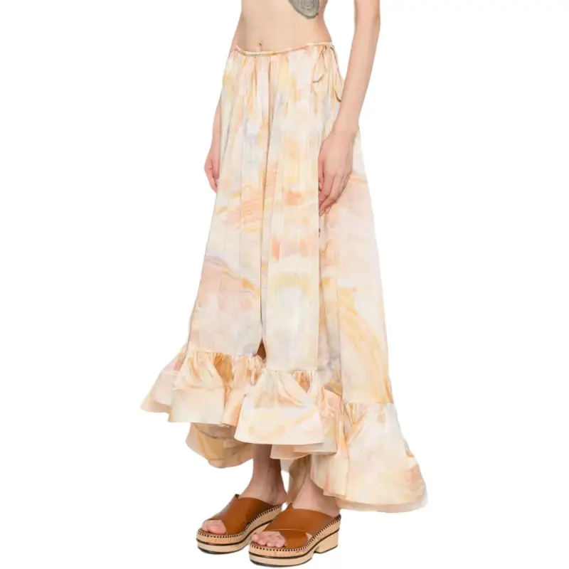 Zimmermann Flounce Maxi Skirt-3