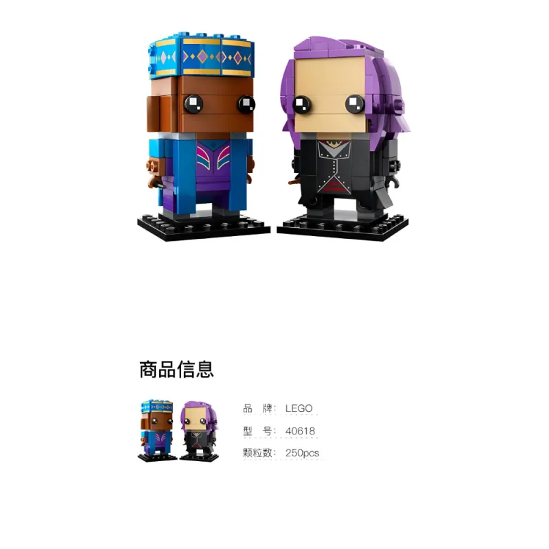 LEGO Kingsley Shacklebolt & Nymphadora Tonks Building Blocks 40618-4