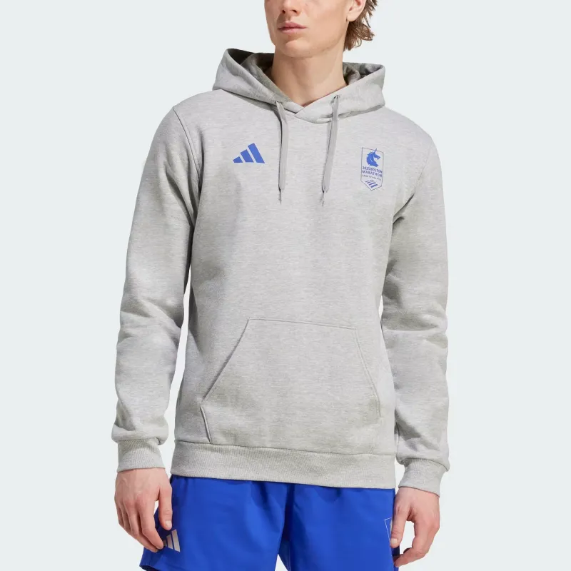 Adidas Free Shipping With AdiClub Boston Marathon® 2025 Graphic Hoodie-1