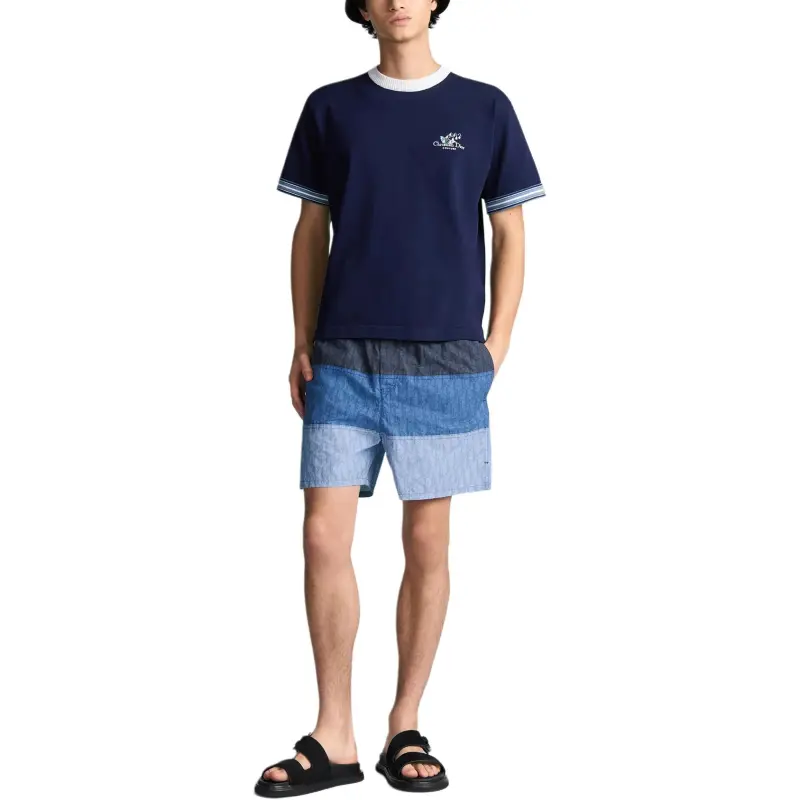 DIOR FW25 Swimming Shorts Men's Blue-2