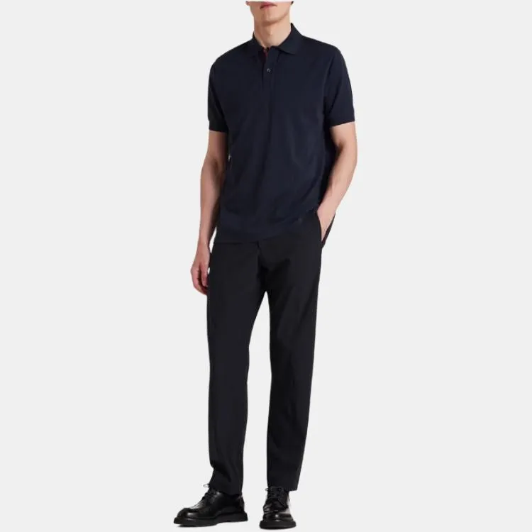 Paul Smith Artist Stripe Placket Polo Shirt-4