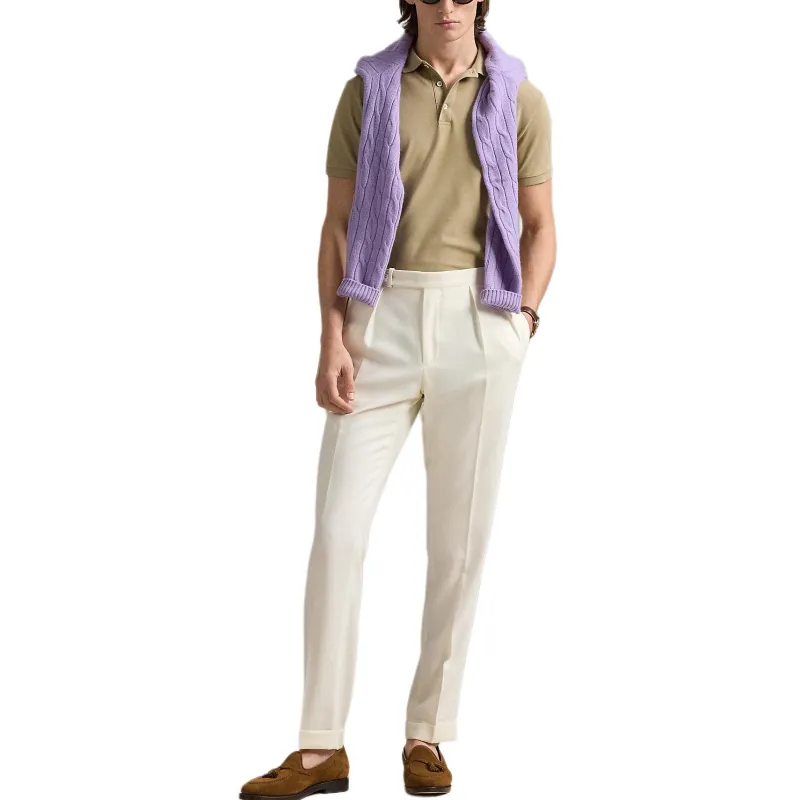 Polo Ralph Lauren Slim cut Mesh Polo Shirt-3