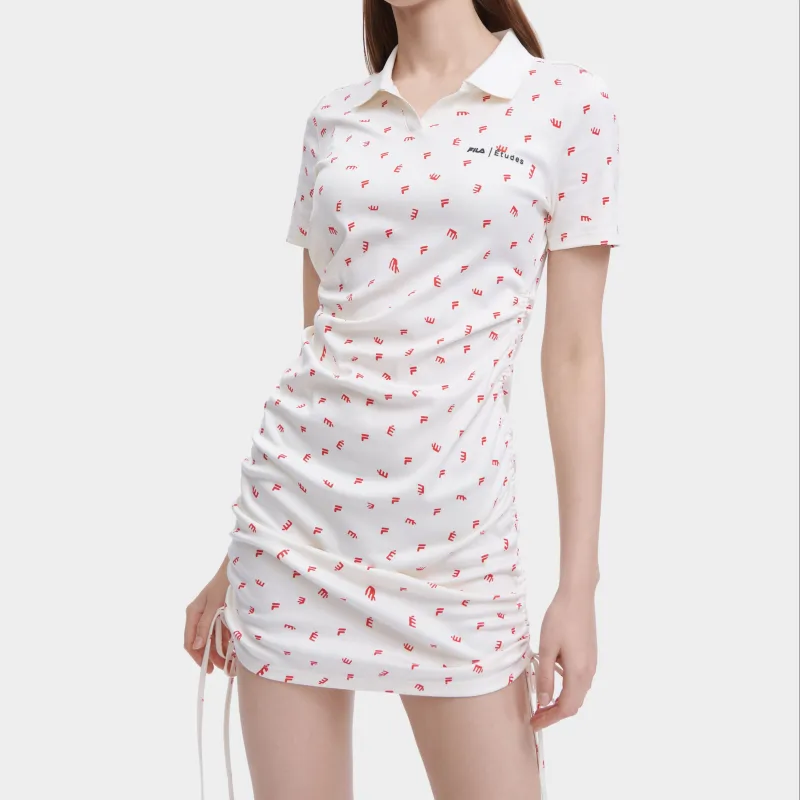 FILA Short Sleeved Dresses Women's All Over Print-2