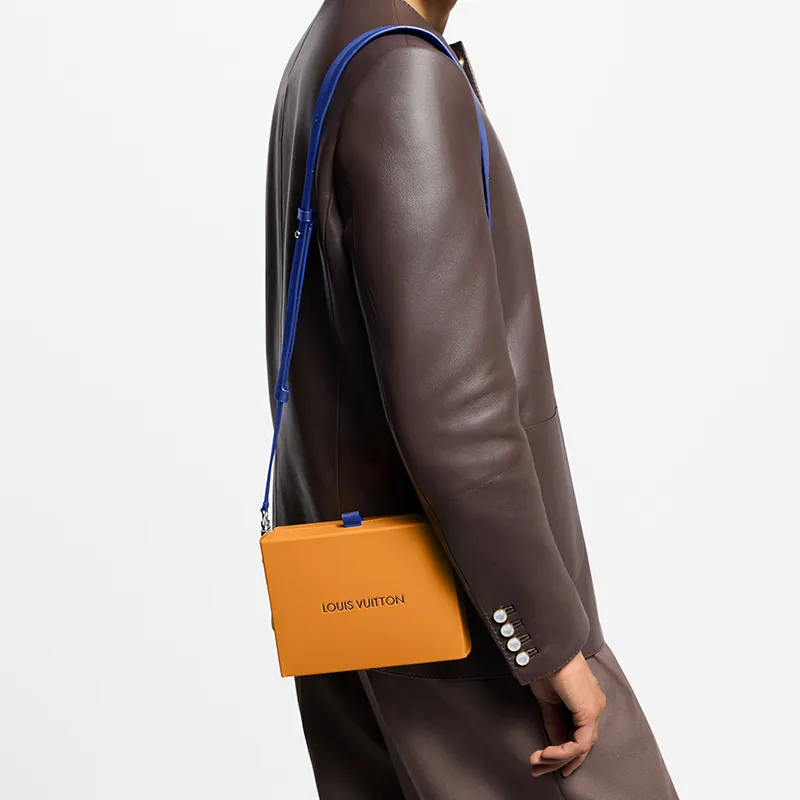 LOUIS VUITTON Shopper Clutch Saffron-6