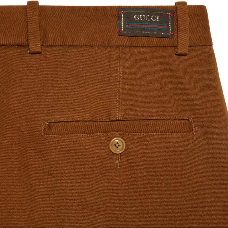 GUCCI Drill Trousers-4