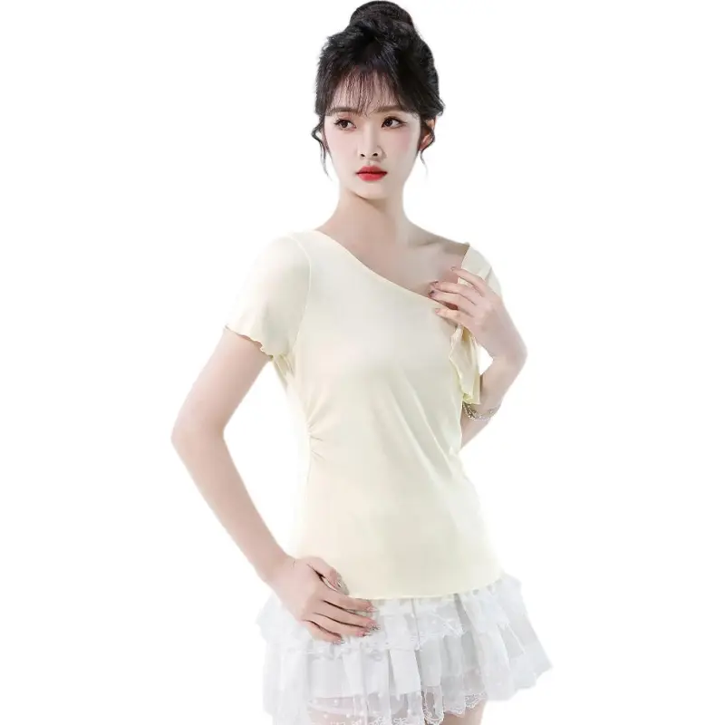Flowers In Water Regular T Shirt Women's-2