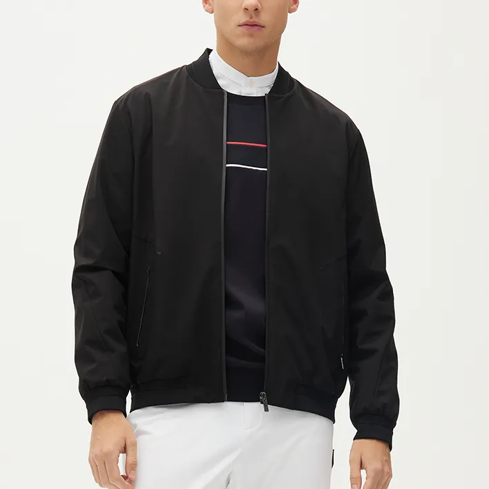 FILA Jackets Men Black-3