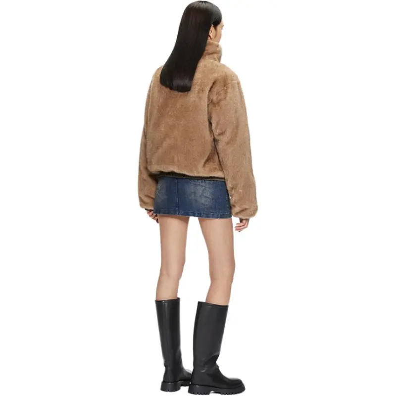 Miss Sixty Down Jacket Women's Khaki-3