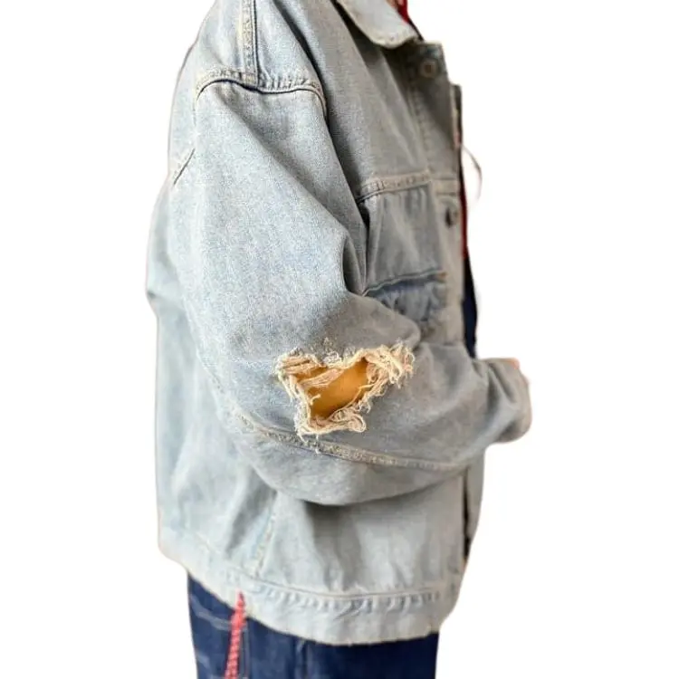 Beams Denim Jackets Men Indigo-4