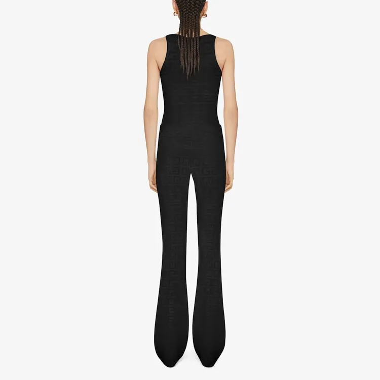 Givenchy Monogrammed Elastic Waistband Trousers-2