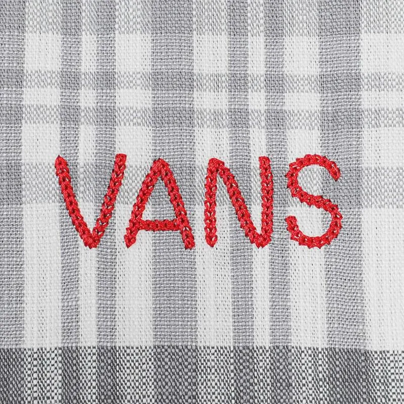 Vans Jackets Coats Men's Light Gray Plaid-3