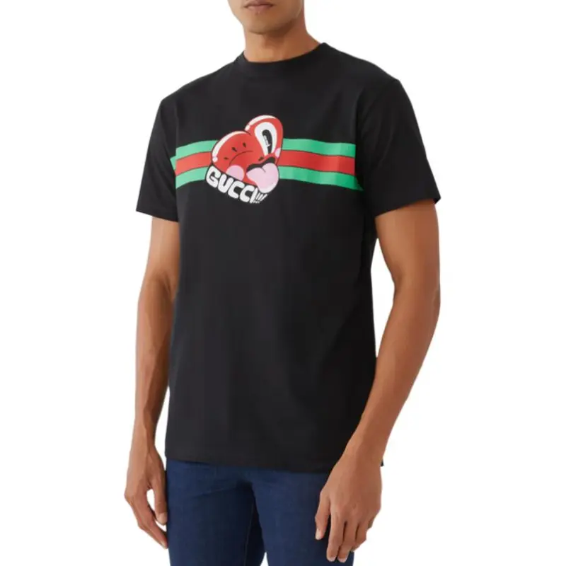 GUCCI T Shirts Men Black-1