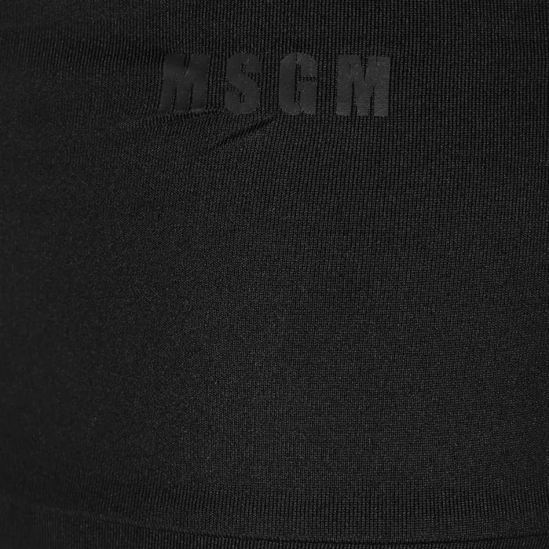 MSGM Leggings Women's Black-2