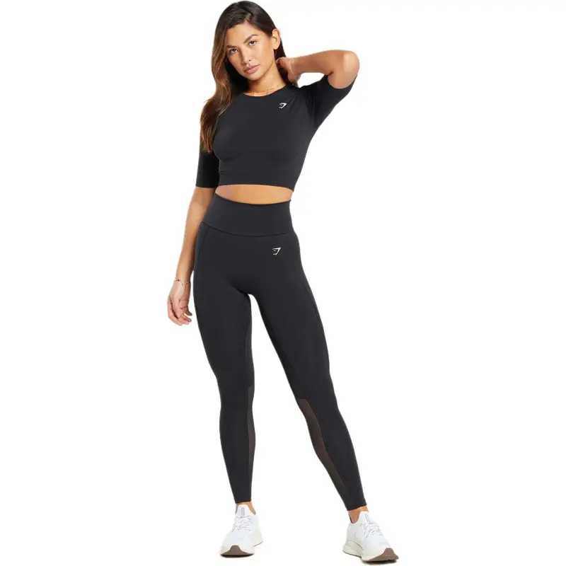 GYMSHARK Workout Clothing Women's Black-1