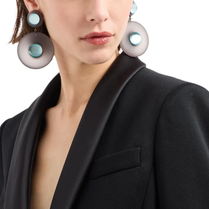 GIORGIO ARMANI Virgin Wool Blazer-5