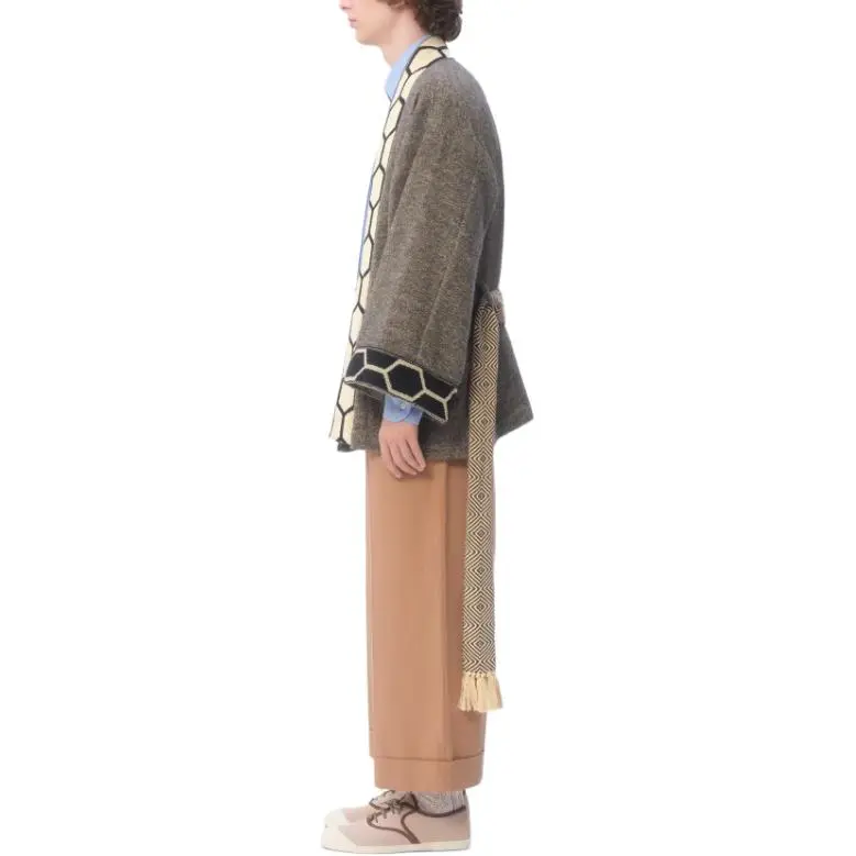 Valentino Jackets Coats Men's Brown-5