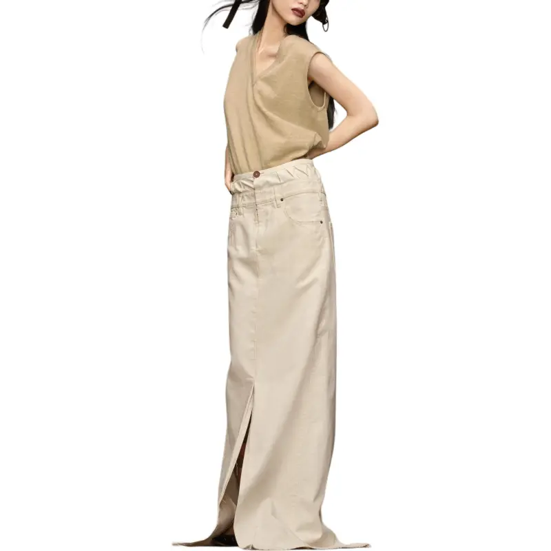 Maison Margiela Anonymity Of The Lining Denim Skirt-1