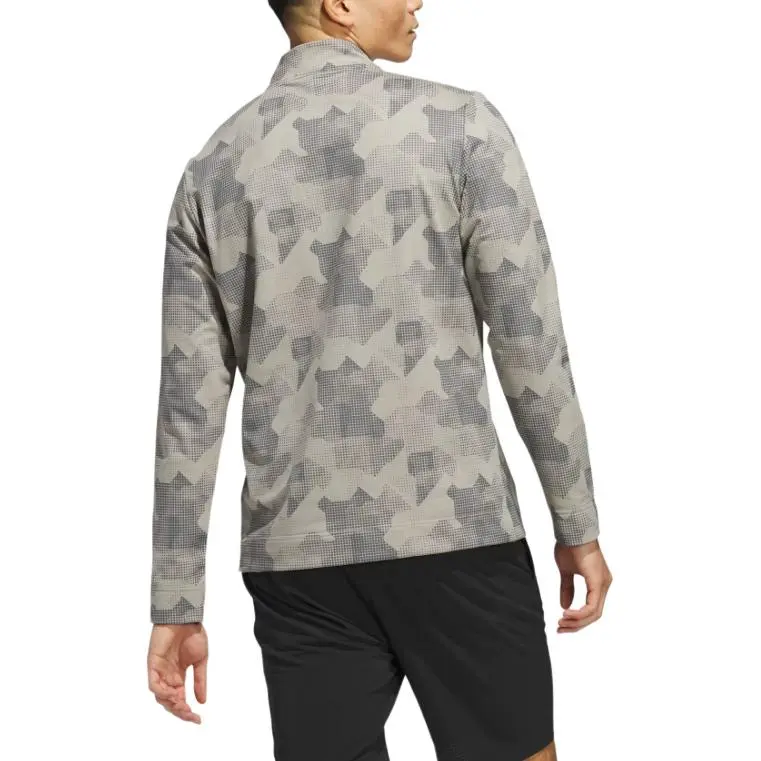 Adidas Free Shipping With AdiClub Go To Printed Quarter Zip Pullover-2