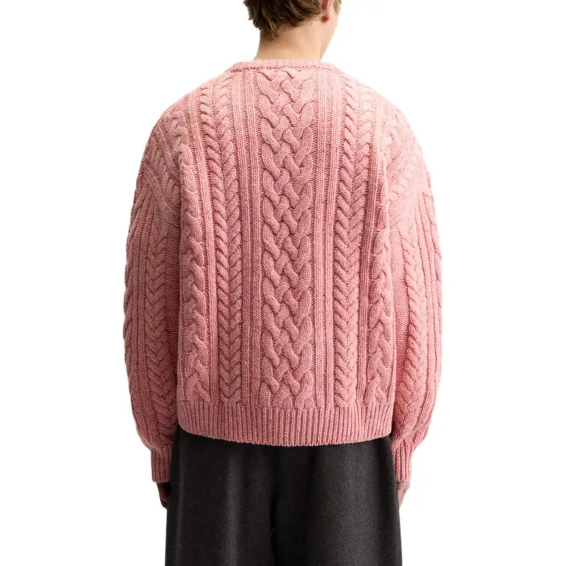 ZARA Sweaters Men Pink-4