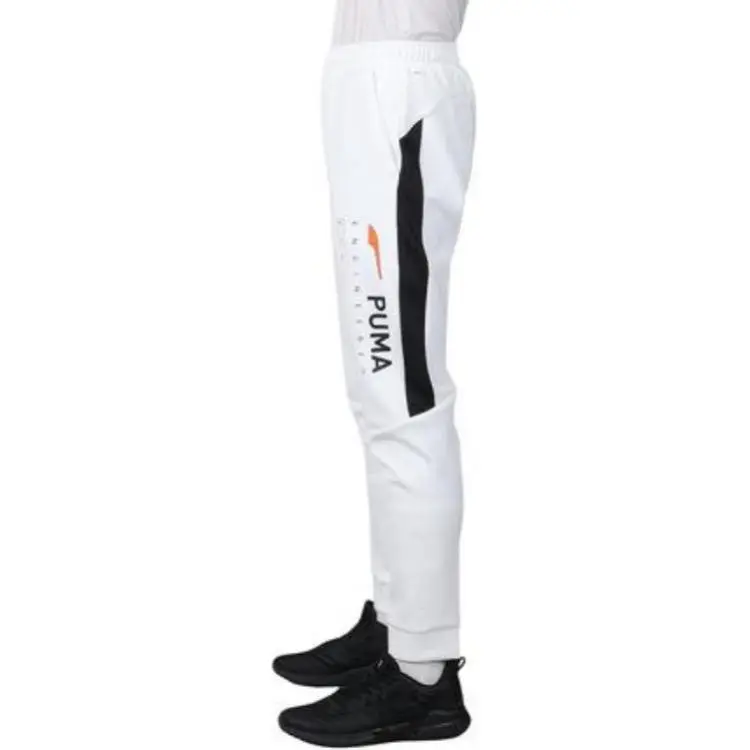 PUMA Casual Pants Men White-3