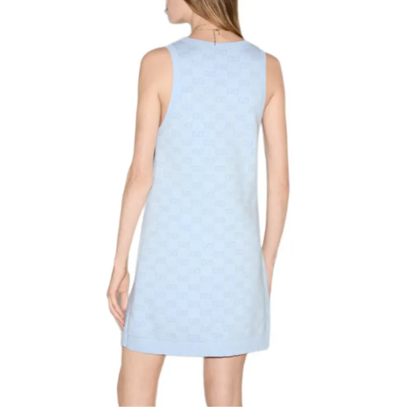 GUCCI Monogram logo Mini Dress-3