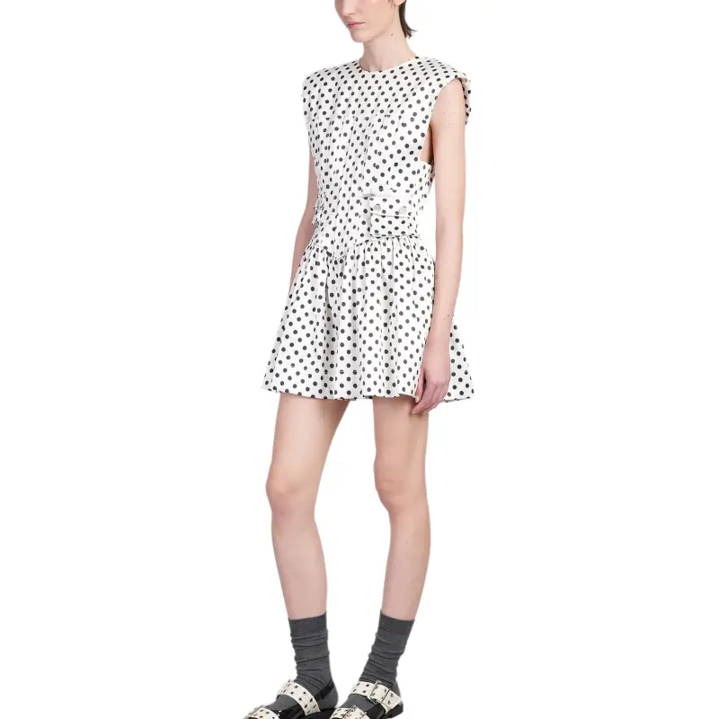 GANNI Polka Dot Pattern Dress-2