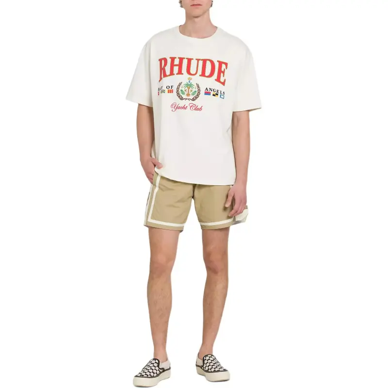 RHUDE Bay Of Angels Yacht Tee-1