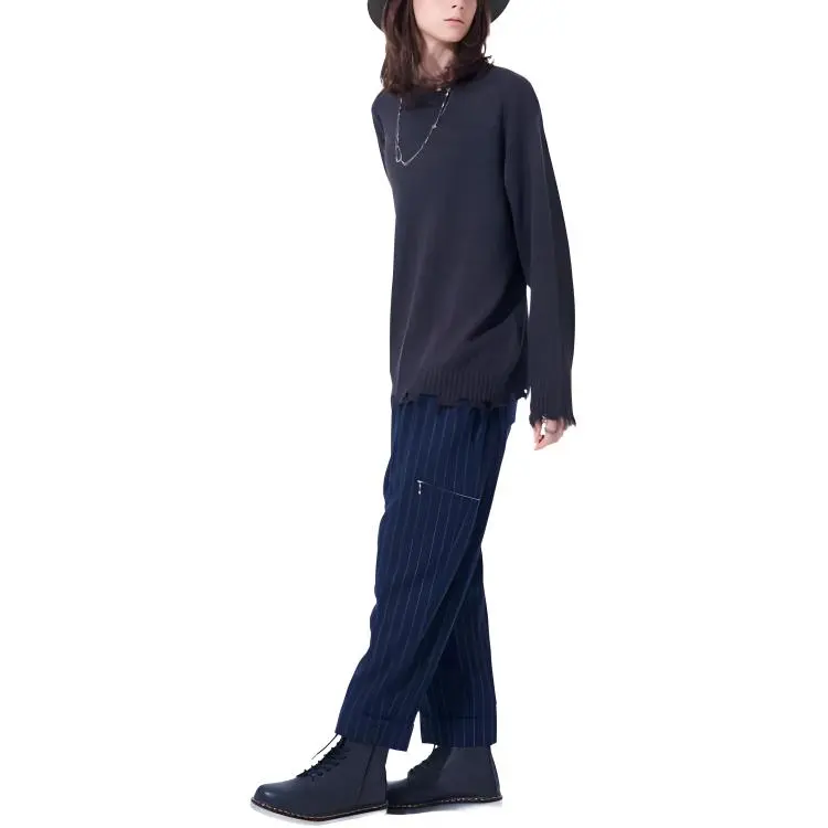Yohji Yamamoto S'YTE Sweater Unisex Charcoal-4