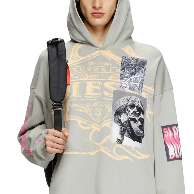 DIESEL S Baxt R1 Hoodie-4