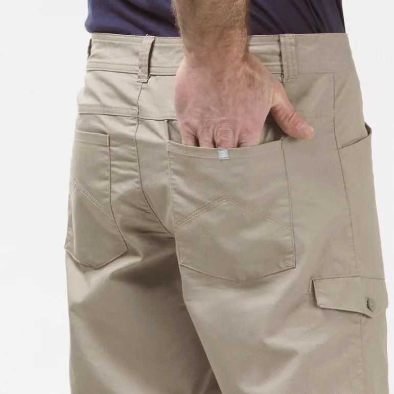 DECATHLON NH500 QUECHUA Casual Shorts Men's Light Coffee-3
