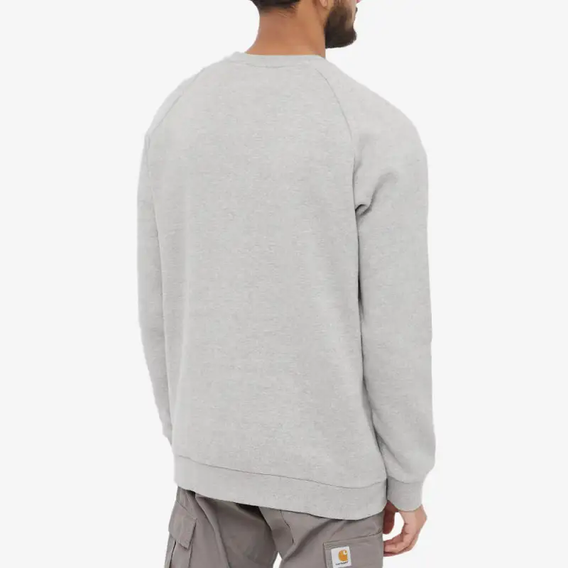 Adidas Originals Essential Crew Sweatshirt Men's Gray-3