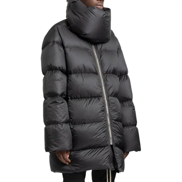 RICK OWENS Hooded Padded Jacket-3