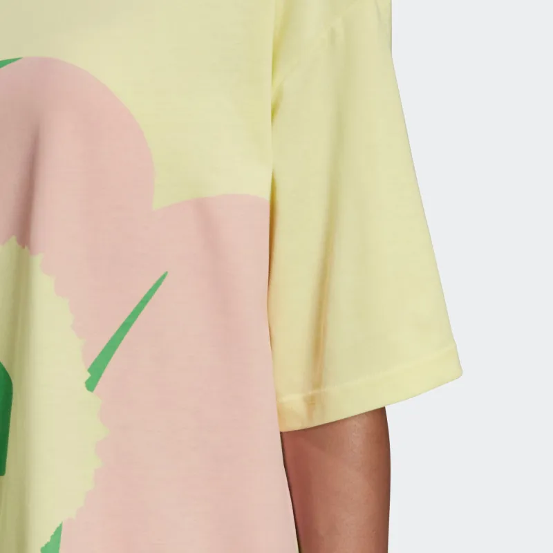Adidas x Marimekko T Shirt Women's Pearl Lemon-4