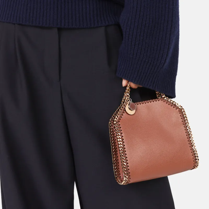 Stella McCartney Falabella Chained Tiny Tote Bag-4