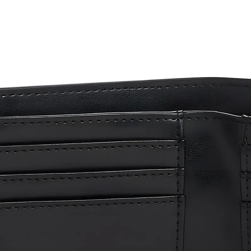 GUESS Artificial Leather Wallet Men's Black-4