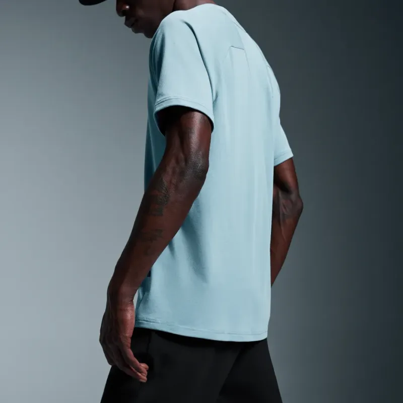 On T Shirt Men's Green Purple Blue-2