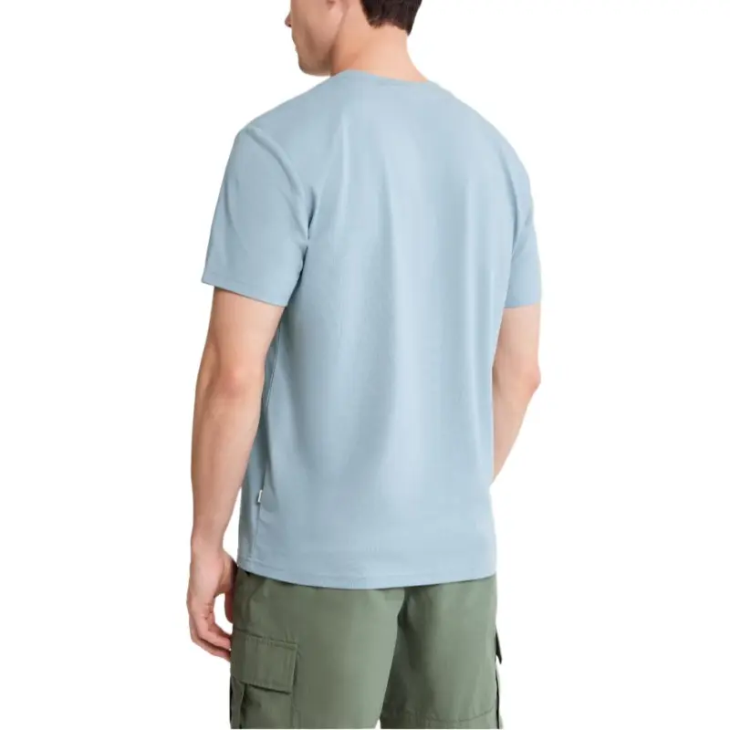 AIGLE T Shirt Men's Light Denim Blue-4