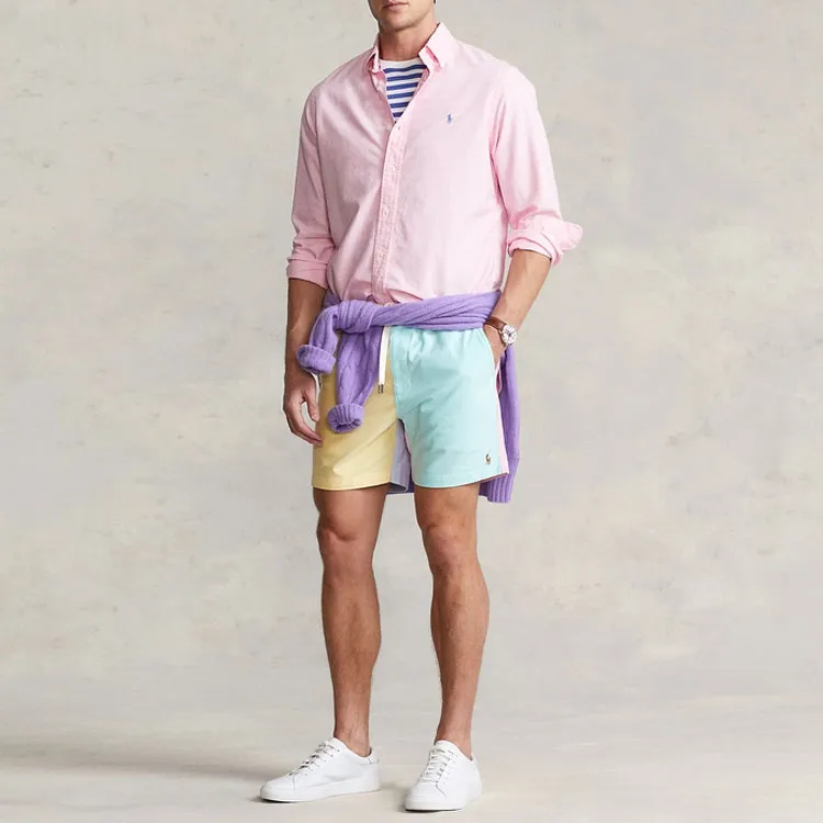 Polo Ralph Lauren SS22 Casual Shorts Men's Multicolor-3