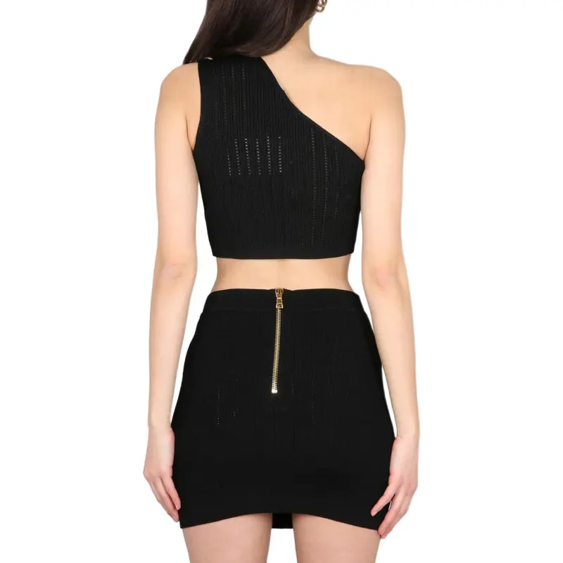 BALMAIN SS23 Tank Top Women's Black-3