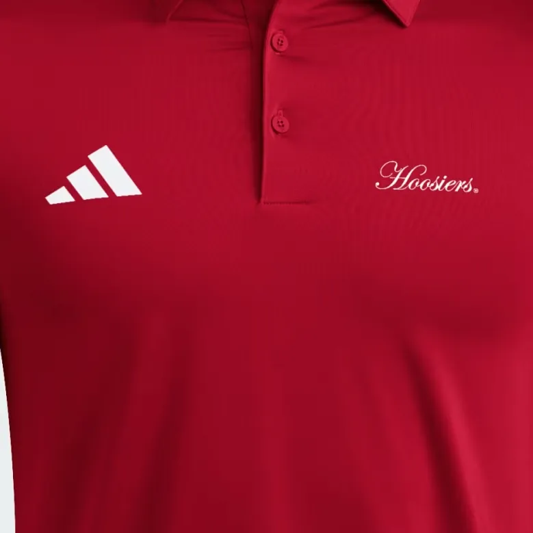 Adidas Free Shipping With AdiClub Indiana Hoosiers Ultimate365 Spring Polo Shirt-2