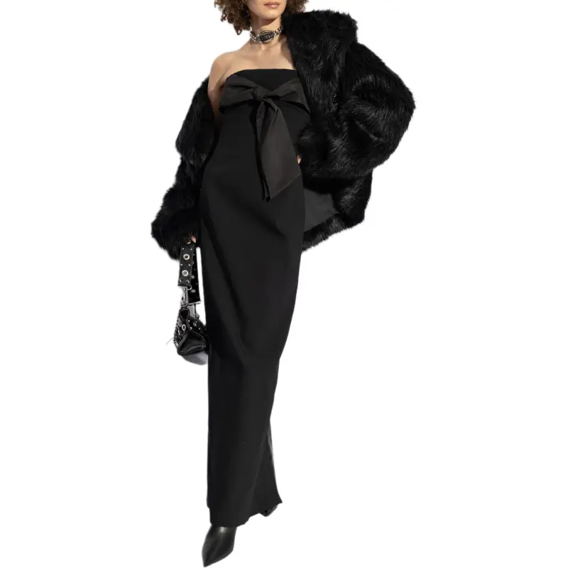 DSQUARED 2 Bow detail Maxi Dress-3