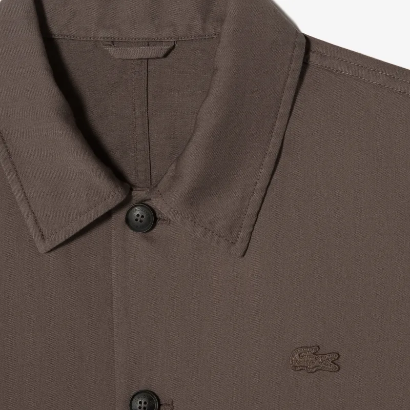 LACOSTE Jackets & Coats Men's Brown-1
