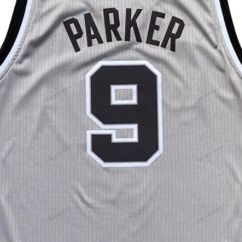 Adidas x NBA San Antonio Spurs SWINGMAN Fan Edition Basketball Jersey Unisex Gray-3