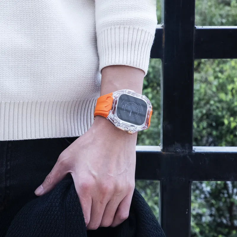 KVZUVUU Apple Compatibility Watch Band TPU Material-11