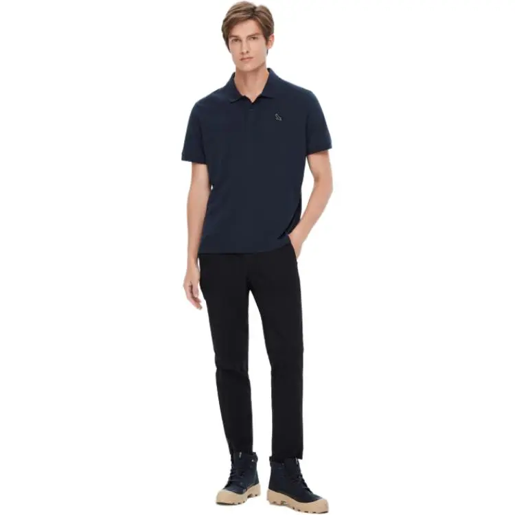 AIGLE Polo Shirt Men's Imperial Dark Blue-3