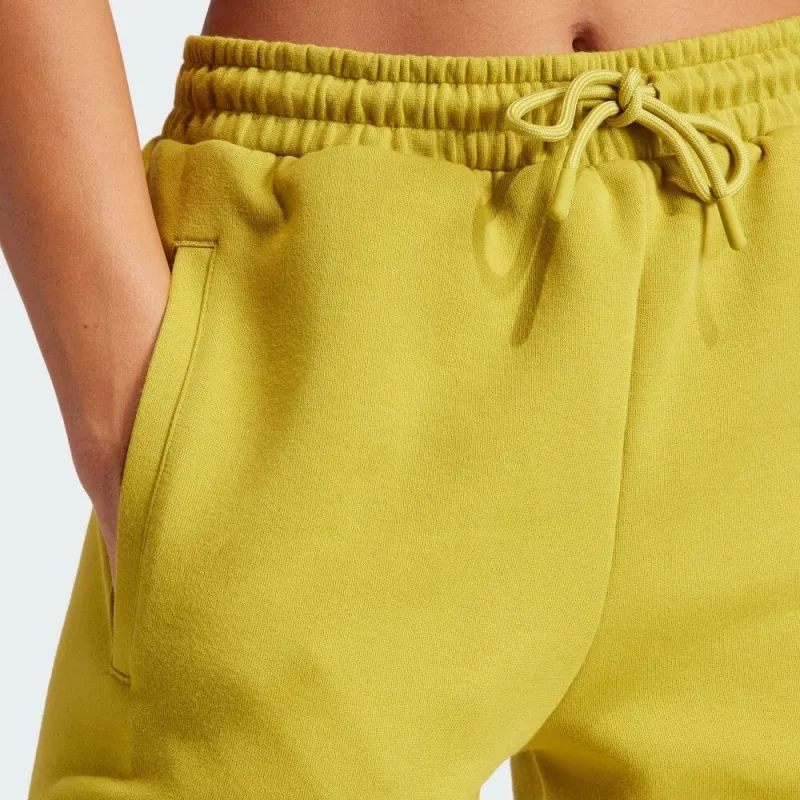 Adidas Stella McCartney Knitted Sports Pants Women's Yellow-5