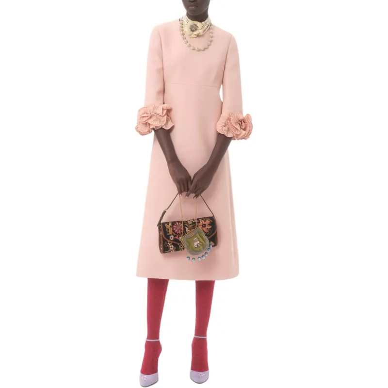 Valentino Crepe Couture Dress-2