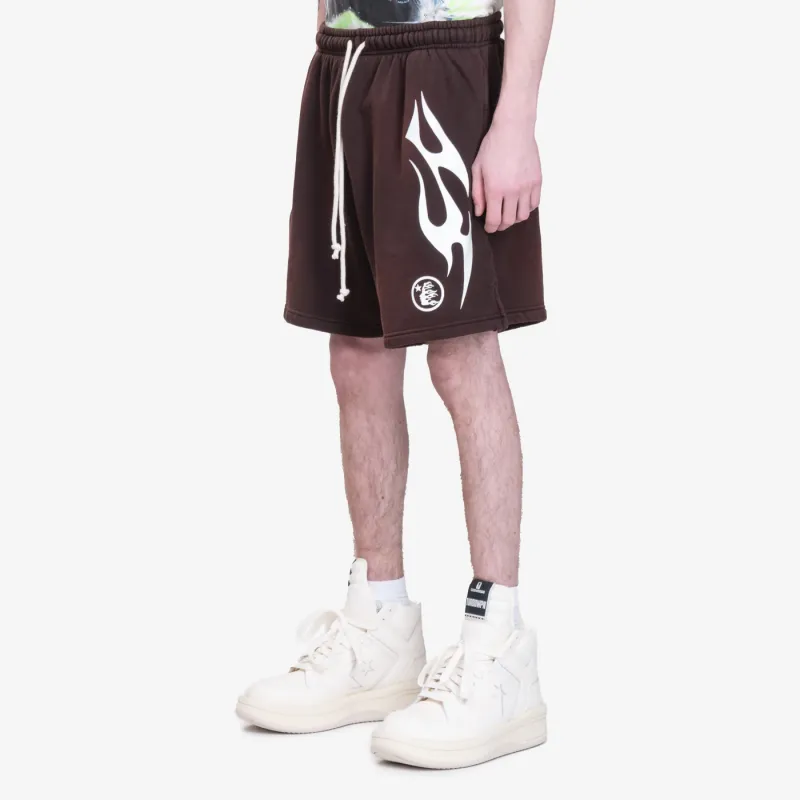Hellstar Flame Shorts-3
