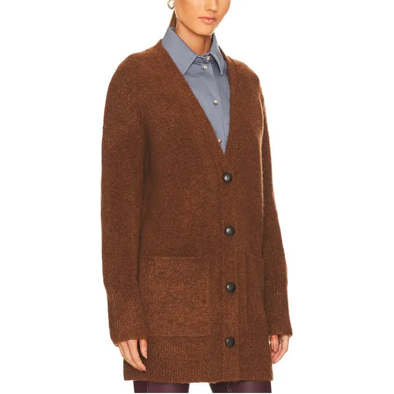 VINCE Button-down Knit Cardigan-2